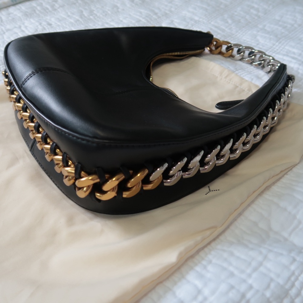 Stella McCartney Frayme Small Zipped Shoulder Bag - Picture 10 of 13